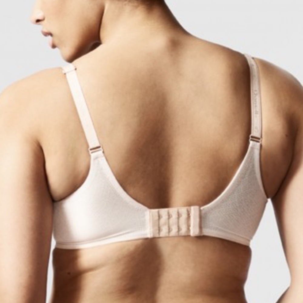 Chantelle C Ideal Back Smoothing Bra in Nude Blush SZ 30DD NWT - Picture 3 of 6
